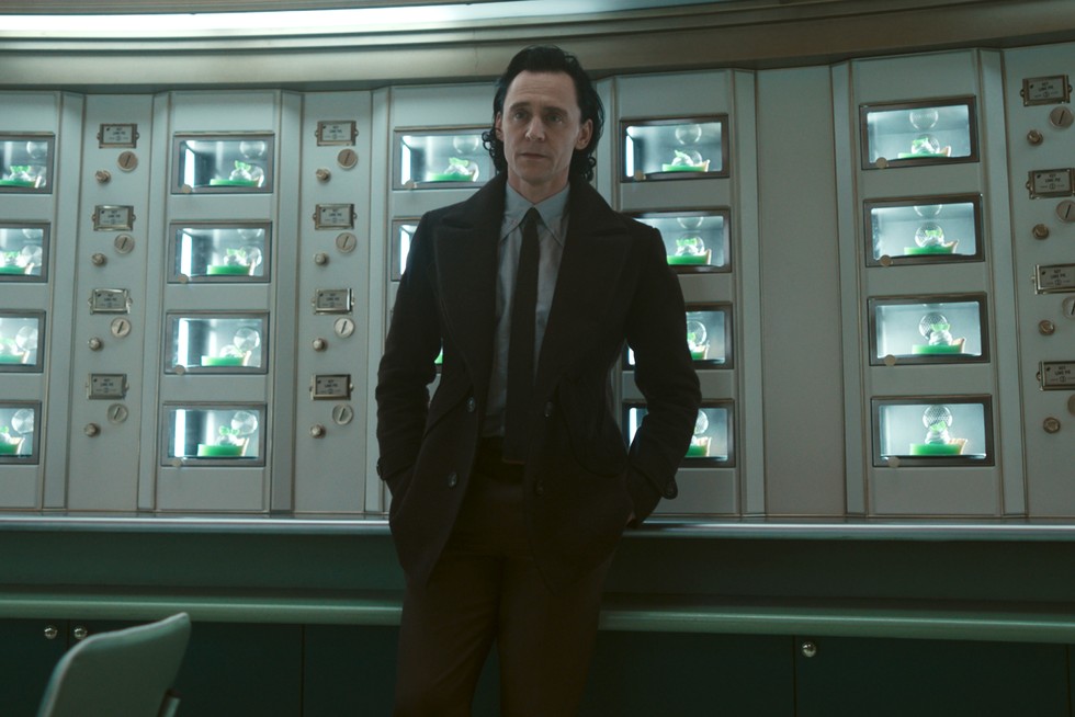 Tom Hiddleston Loki Tom Hiddleston in Loki with his hands in his pockets