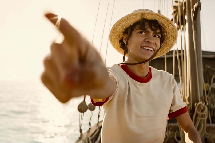 Iñaki Godoy as Monkey D. Luffy in One Piece