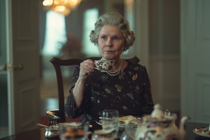 Imelda Staunton as Queen Elizabeth in The Crown season 6